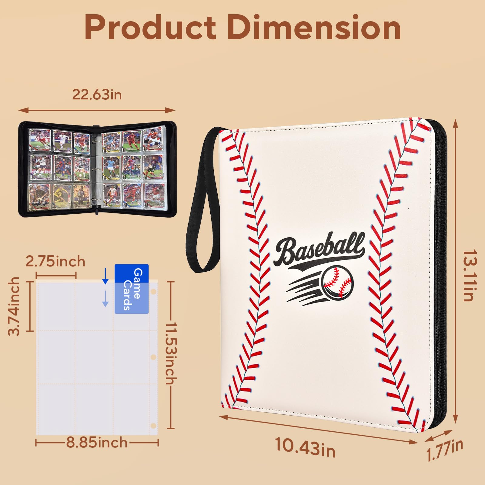 ULLTOON Travel-friendly design is easy to carry to events.