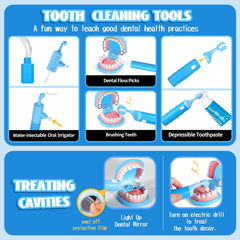 ULOVEME cavity stickers help simulate fillings and practice care steps at home.