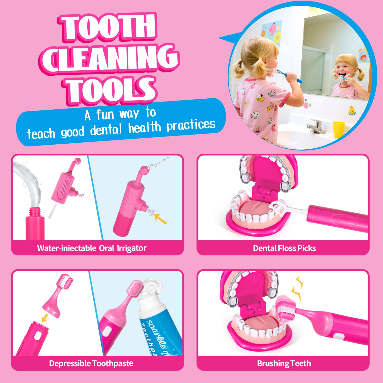 ULOVEME Cavity stickers for interactive dental health storytelling