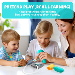 ULOVEME Doctor Kit carrying bag keeps all pieces organized for home or travel.