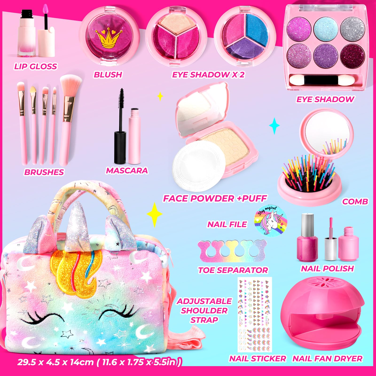 ULOVEME Gift-ready set inspires fun, screen-free dress-up moments.