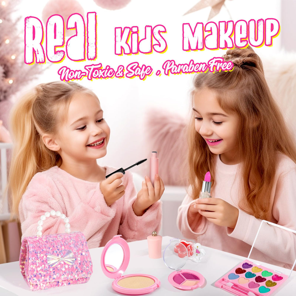 ULOVEME kids makeup color palette: vibrant, washable shades for easy cleanup