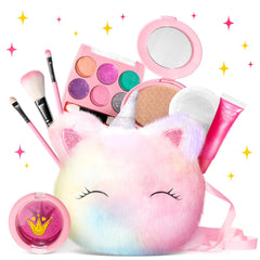 ULOVEME Kids Makeup Kit unicorn packshot shows a safe, washable set for creative play