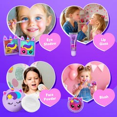 ULOVEME non-toxic materials ensure gentle, safe play makeup for kids.