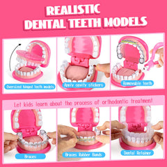 ULOVE ME Pink kit features light-up dental mirror for engaging play