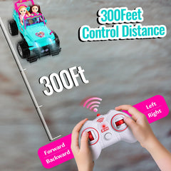 ULOVEME RC Cars simple joystick aids beginner-friendly steering for kids.