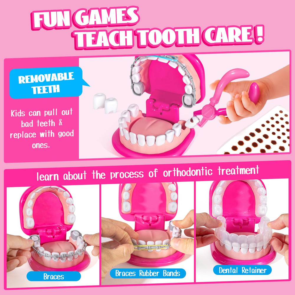 ULOVEME Removable teeth model for practicing extractions safely