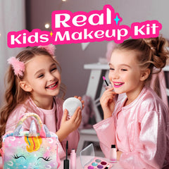 ULOVEME Washable makeup colors offer easy cleaning after playtime for kids.