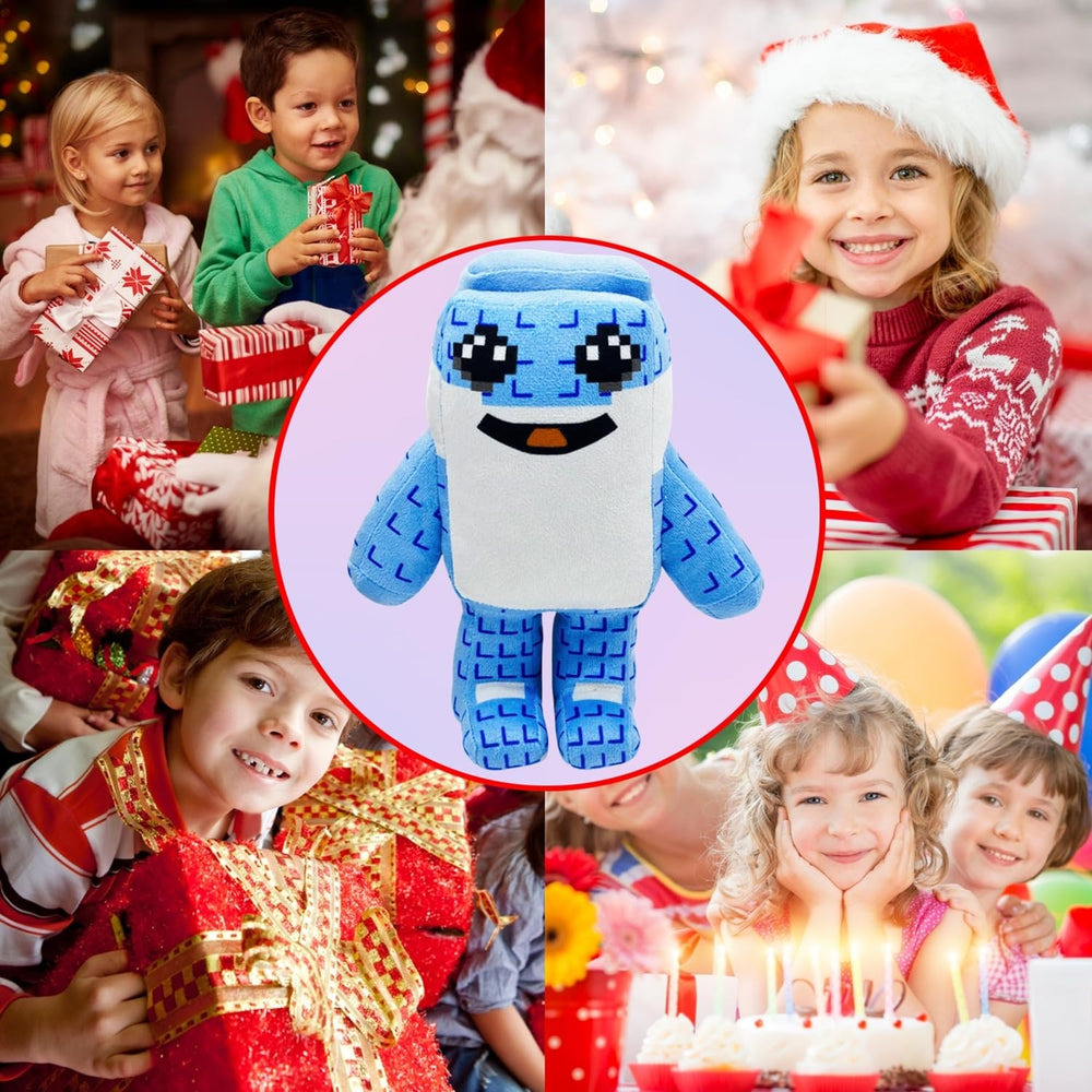 ULTHOOL Brainrot blue plush, gift-ready desk companion for fans