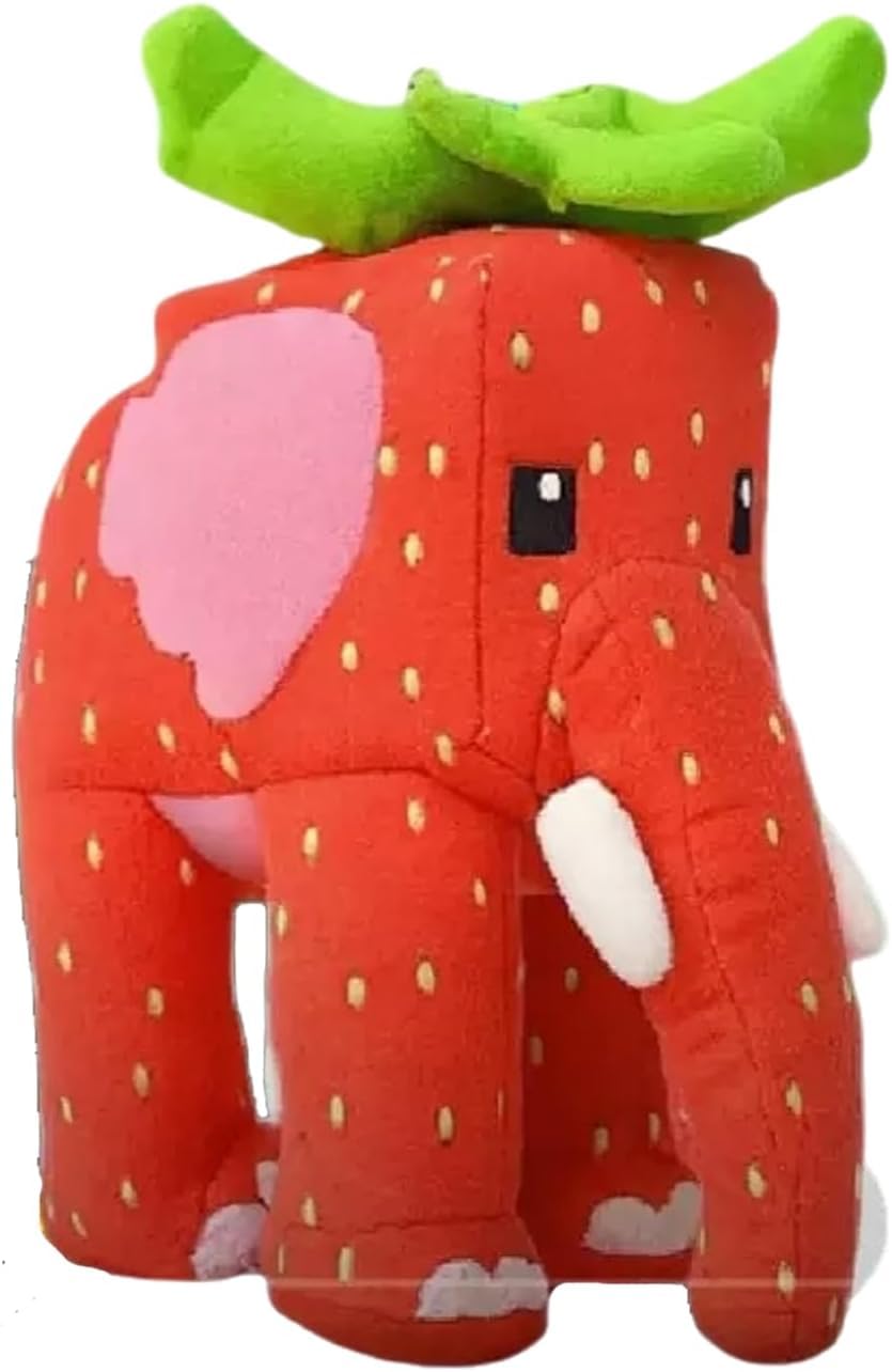 ULTHOOL Steal a Brainrot plush (red) front view, perfect for desk display and collection.