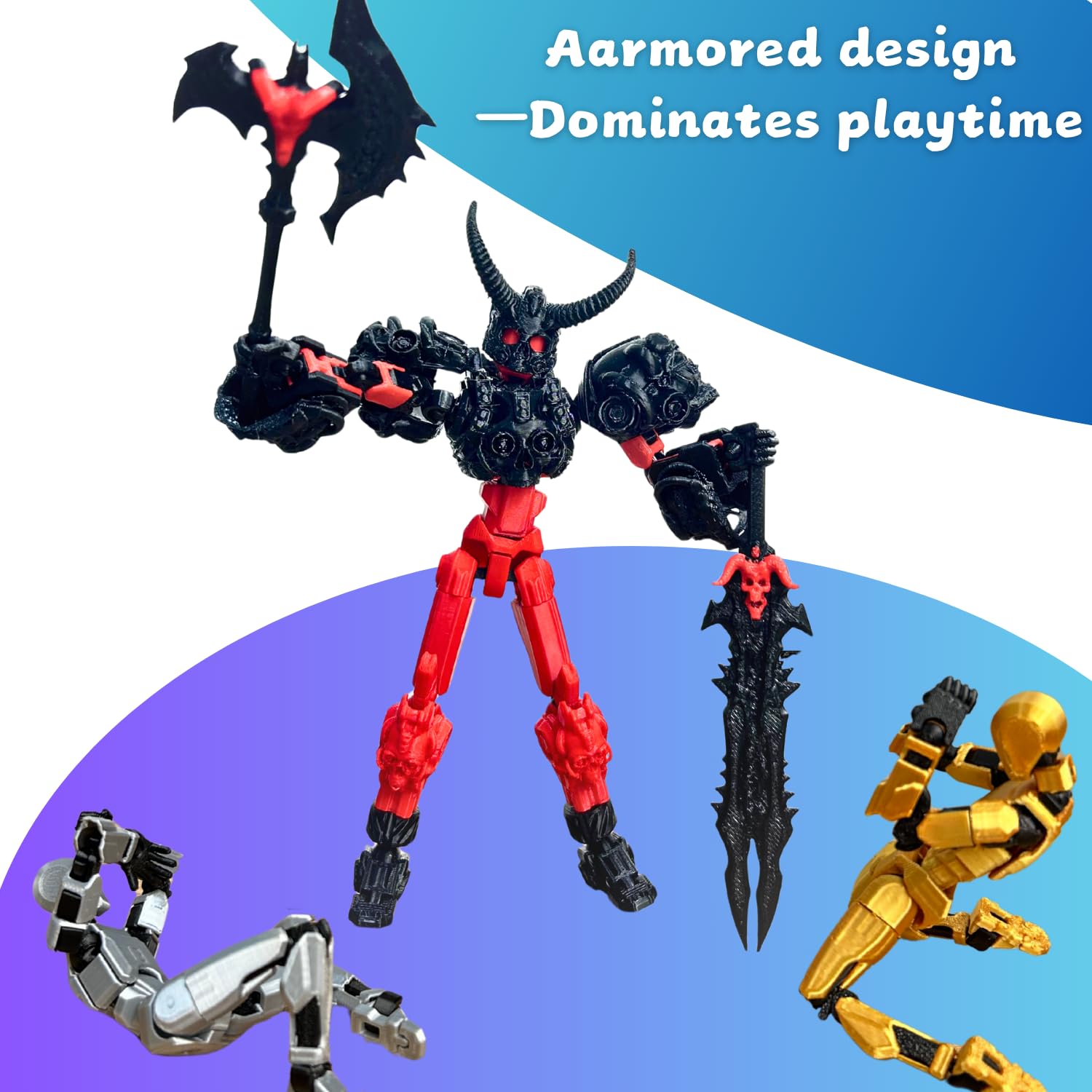 ULTHOOL Titan 13 animation-ready figure supports engaging storytelling and display.