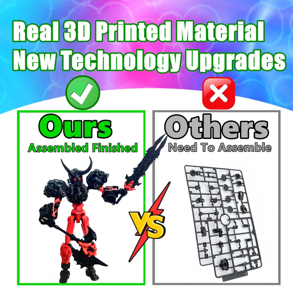 ULTHOOL Titan 13 four weapon options expand play scenarios and styling.