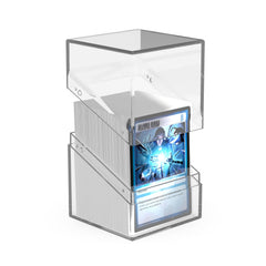 Ultimate Guard Boulder 100+ Clear durable shell highlighted for daily use