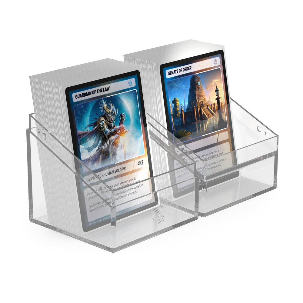 Ultimate Guard Boulder 100+ Clear modular design compatible with other cases
