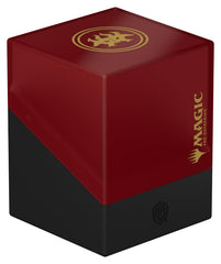 Ultimate Guard Boulder 100+ box front with Rakdos art for sturdy storage