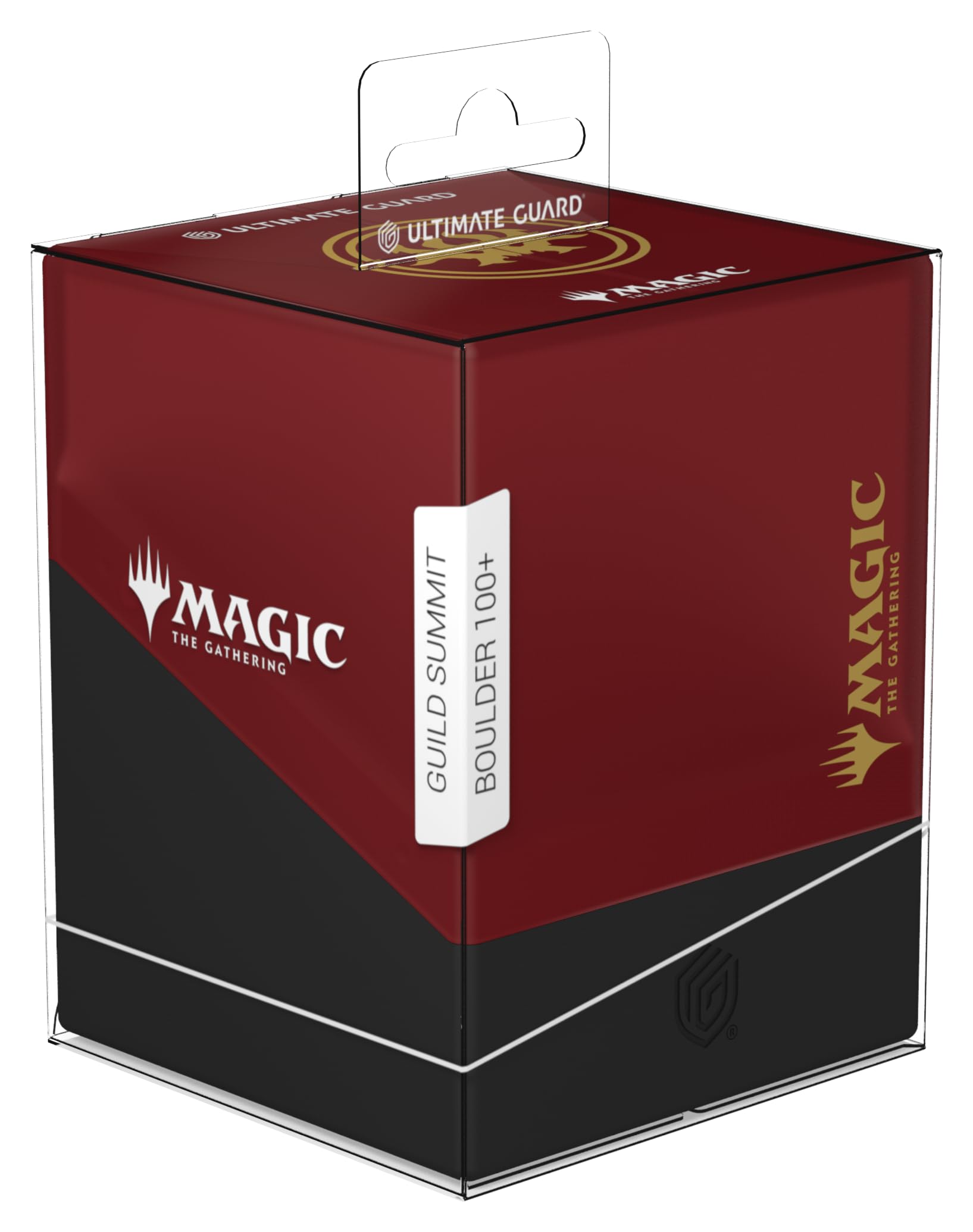 Boulder 100+ fits 100 double-sleeved MTG cards in Ultimate Guard sleeves