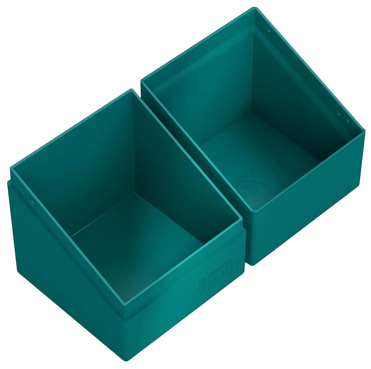 Ultimate Guard Boulder Solid 100+ deck case petrol, interior ready for transport of cards