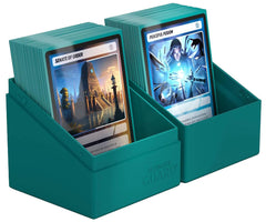 Ultimate Guard Boulder Solid 100+ deck case petrol, no-transparency exterior protects contents