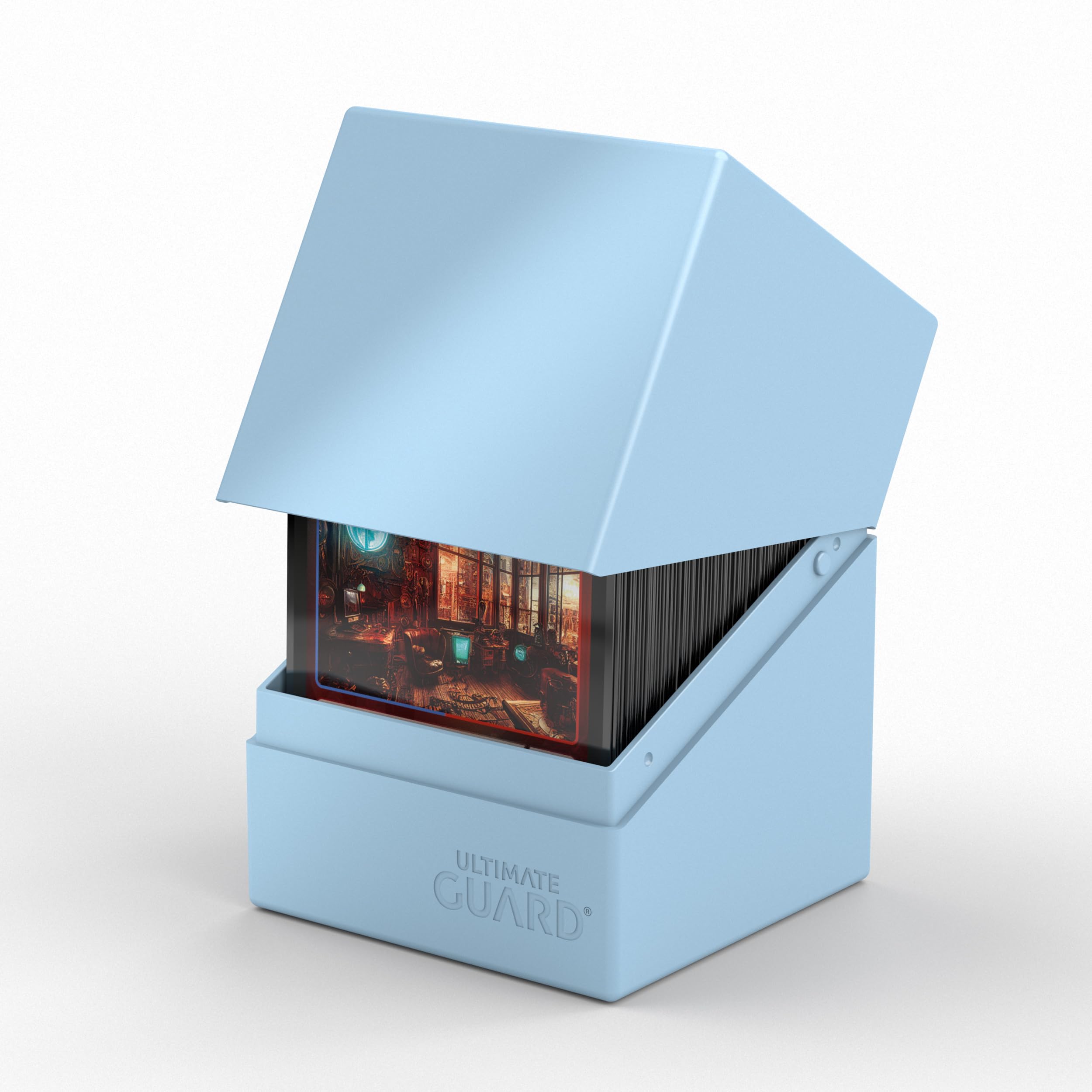 Ultimate Guard Boulder Solid 100+ modular stack with compatible accessories