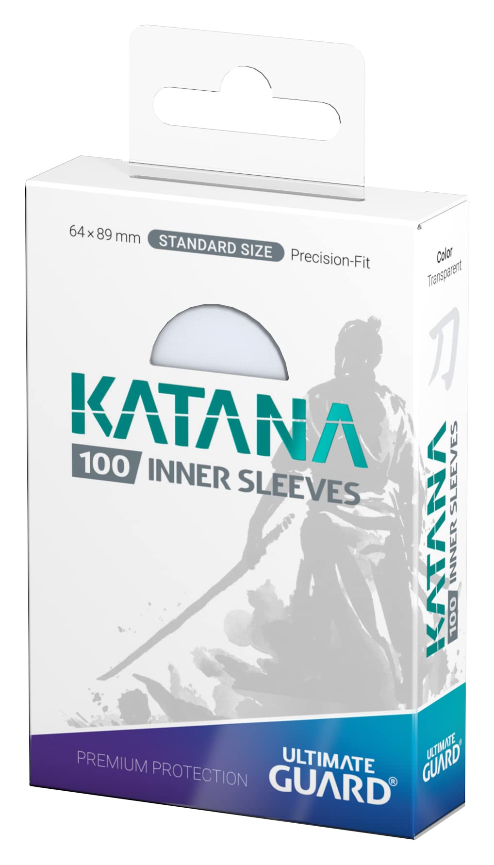 Ultimate Guard Katana inner sleeves pack of 100 keeps decks organized and protected