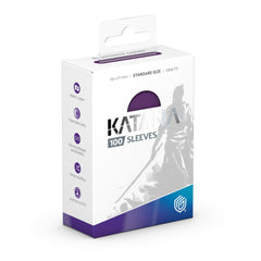 Ultimate Guard Katana Sleeves clear front for smooth shuffling and visibility.