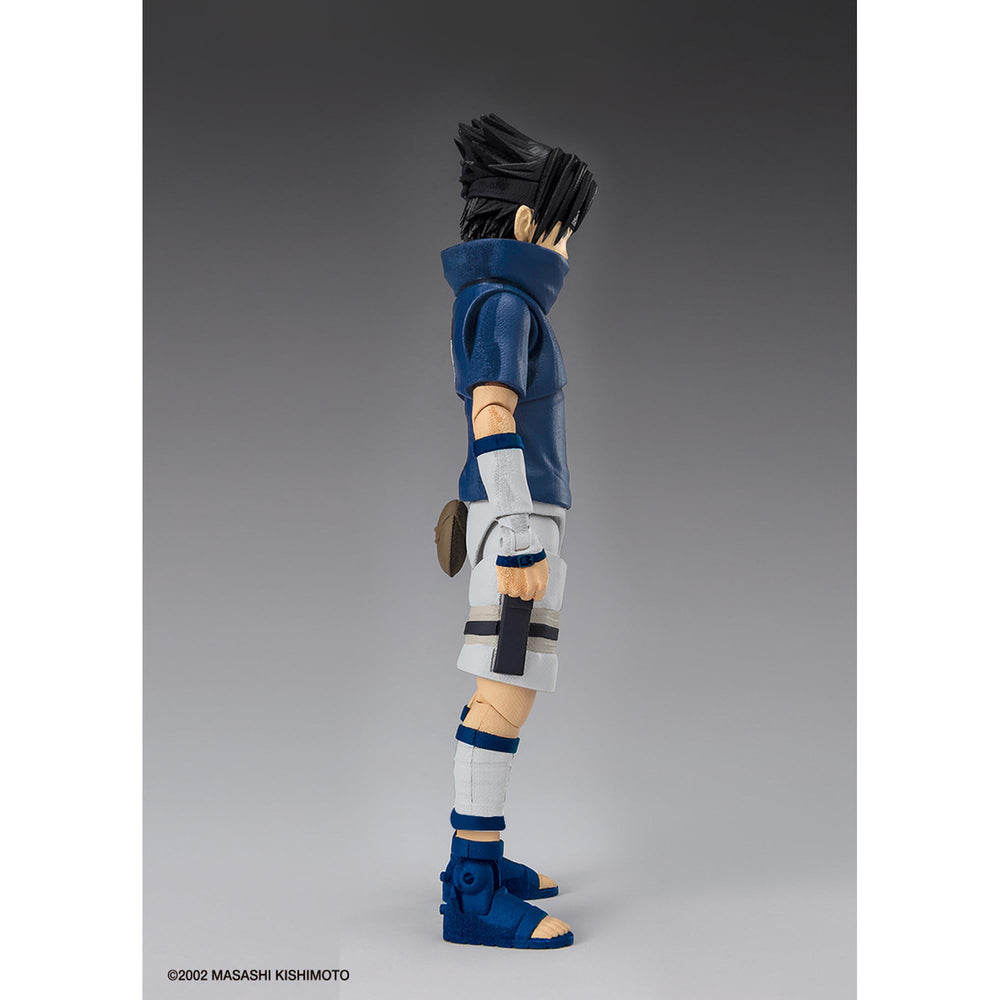 Ultimate Legends Sasuke Young 5inch figure 27-point articulation enables versatile poses.