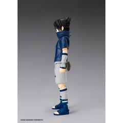 Ultimate Legends Sasuke Young 5inch figure clothing detail adds authenticity.