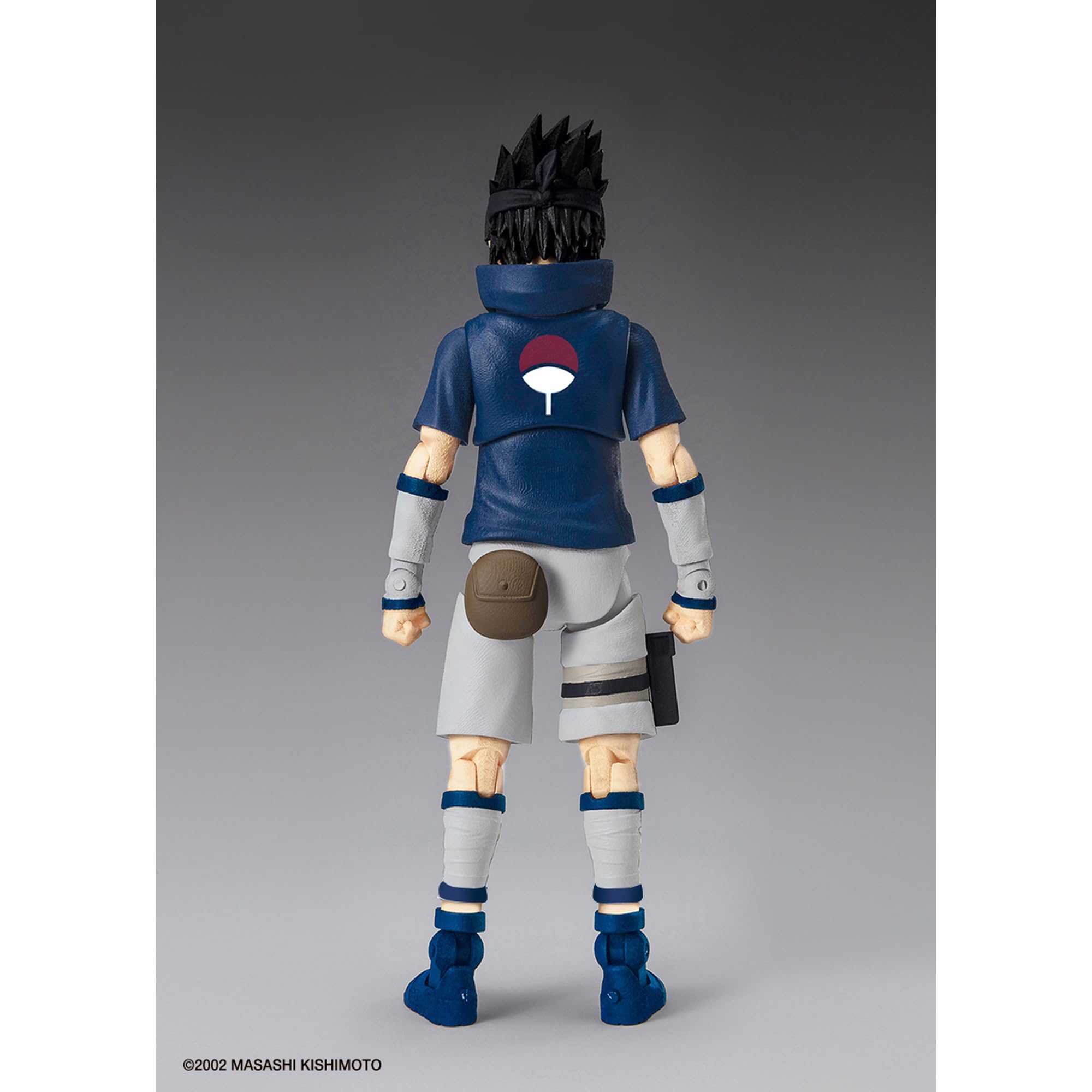 Ultimate Legends Sasuke Young 5inch figure detailed face sculpt captures likeness.