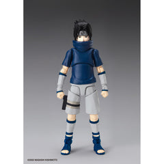 Ultimate Legends Sasuke Young 5inch figure front view highlights accurate sculpt.