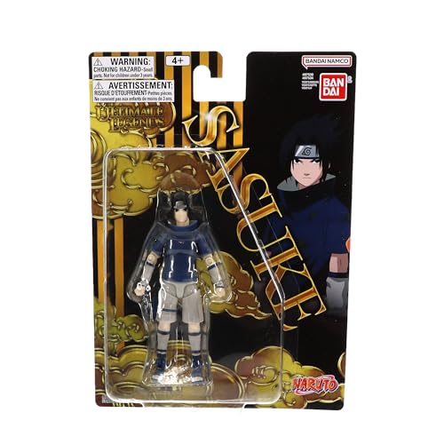 Ultimate Legends Sasuke Young 5inch figure pose variety with multiple display options.