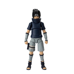 Ultimate Legends Sasuke Young 5inch figure pose shows dynamic articulation for display.