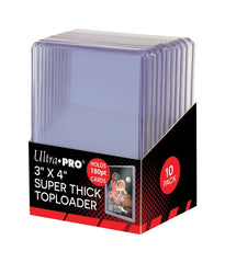 Ultra Pro 2 180pt top loader packs protect thick cards during collection and transport.