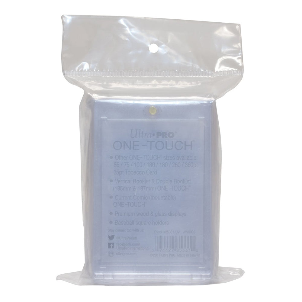 Ultra PRO 35-Point One-Touch Magnetic Card Holder gift-ready five-pack on display.