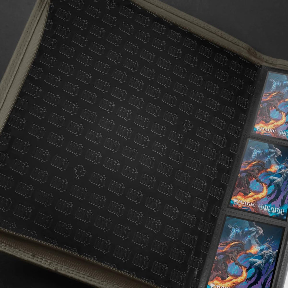 Ultra PRO 360-sleeved cards binder keeps cards organized and secure.
