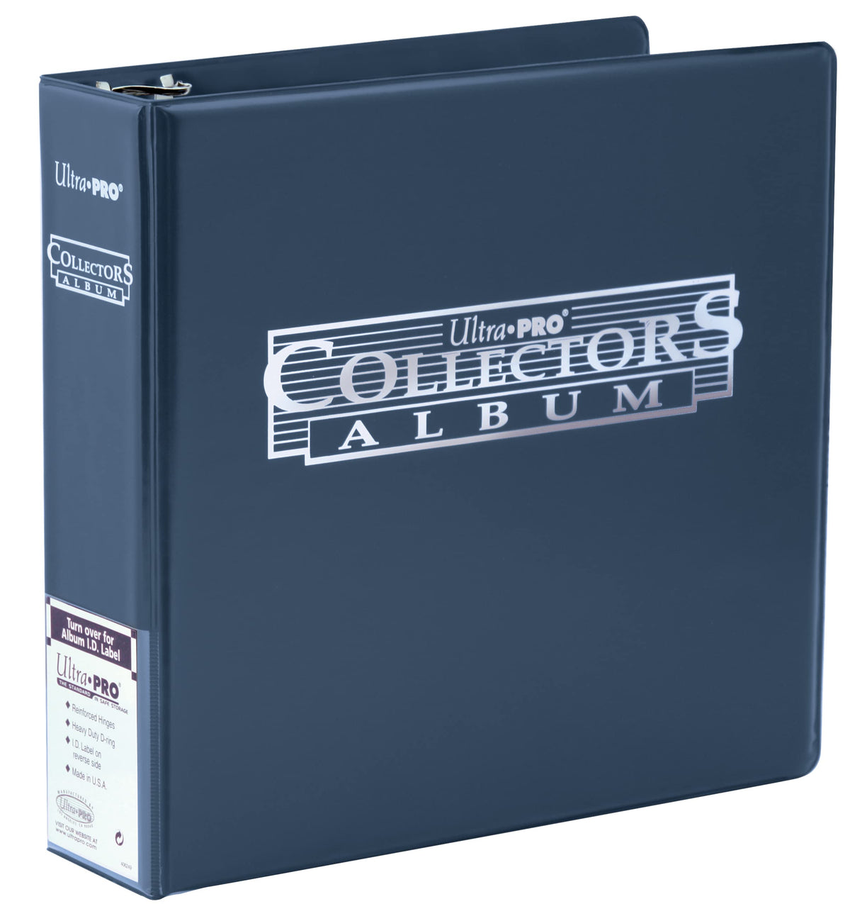 Ultra Pro 3in Blue Collectors Album cover with foil and premium protection.