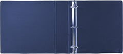 Ultra Pro 3in Blue Collectors Album with reinforced d-ring for easy page loading.