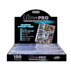 Ultra Pro pages in a binder ready to organize a growing card collection.