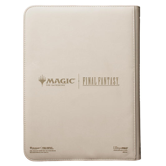 Ultra PRO Cloud Ex-SOLDIER artwork binder close-up showing collectible design and zippered protection.