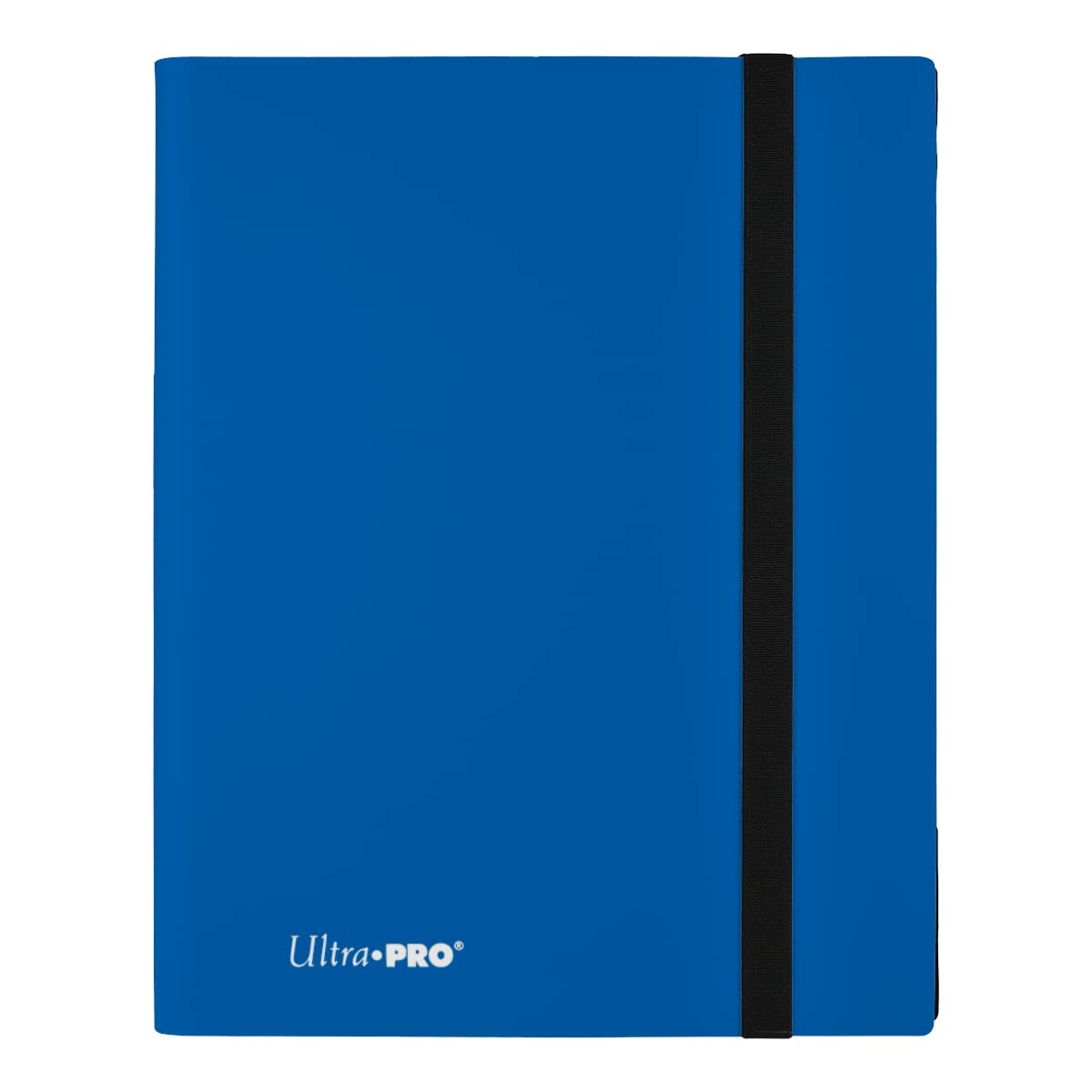 Ultra Pro E-15144 Eclipse 9-Pocket Pro-Binder in Pacific Blue protecting and organizing cards.