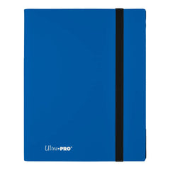 Ultra Pro E-15144 Eclipse 9-Pocket Pro-Binder in Pacific Blue protecting and organizing cards.