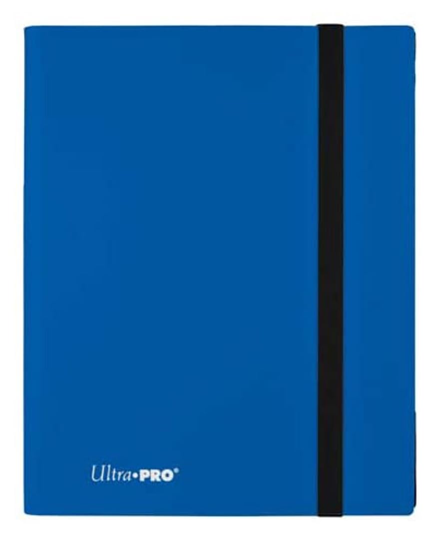 Ultra Pro Eclipse 9-pocket binder organizes up to 360 cards with sleeves.