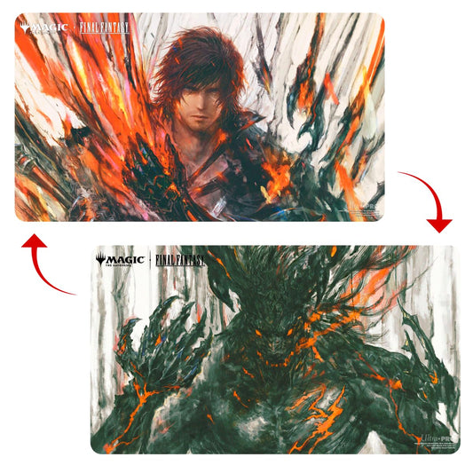 Ultra PRO Clive front artwork enhances display while protecting cards during play.