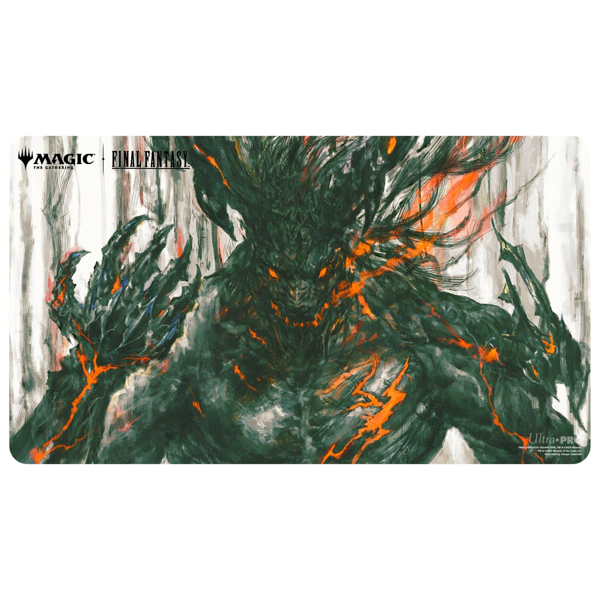Ultra PRO double-sided playmat offers two vibrant options for versatile play.