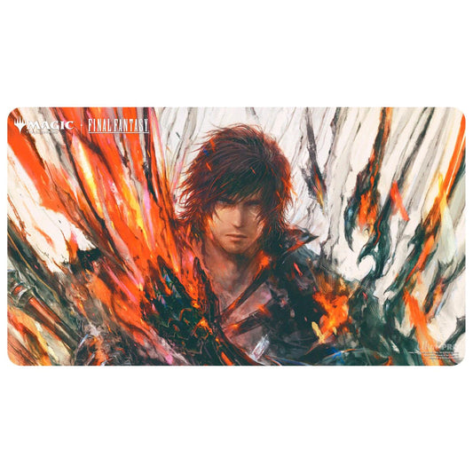 Ultra PRO Summon Ifrit back artwork ideal for dual-display MTG setups.