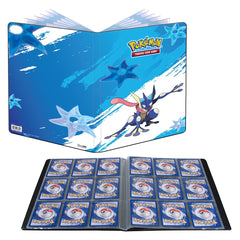 Ultra PRO Greninja 9-Pocket Portfolio cover showcases vibrant artwork for display and protection