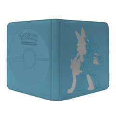 Ultra Pro Lucario 12-pocket binder front view with padded protection for cards