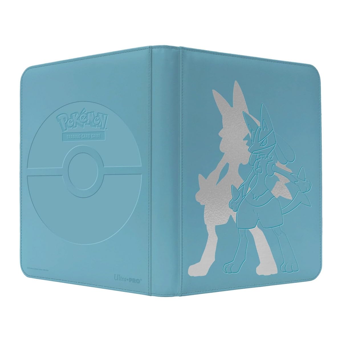 Ultra Pro Lucario 9-Pocket Binder pockets open for safe card storage.