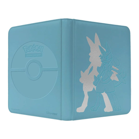 Ultra Pro Lucario 9-Pocket Binder pockets open for safe card storage.