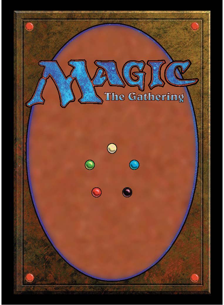 Ultra PRO MTG classic card back sleeves protect cards with a glare-free matte finish