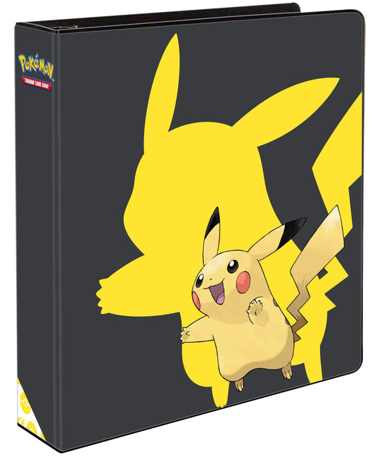 Ultra Pro Pikachu 3-ring D-rings enable secure organization and easy page flipping